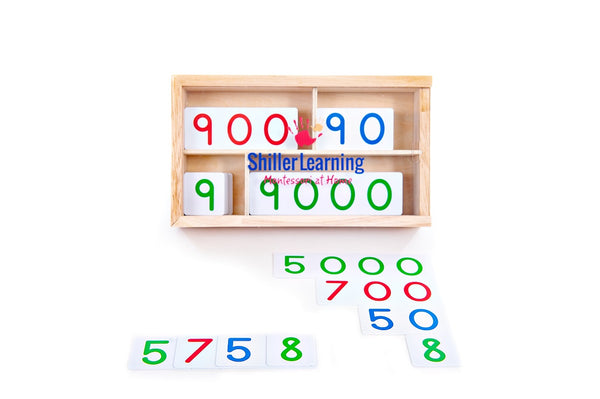 Montessori number cards homeschool math, numbers, and place value