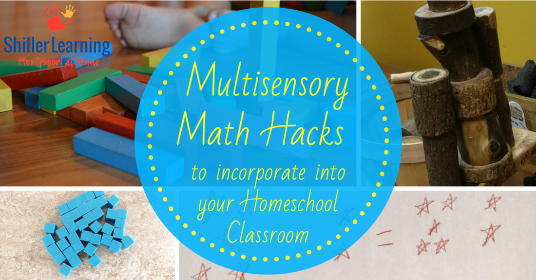 Multisensory Math Hacks to Incorporate into your Homeschool Classroom