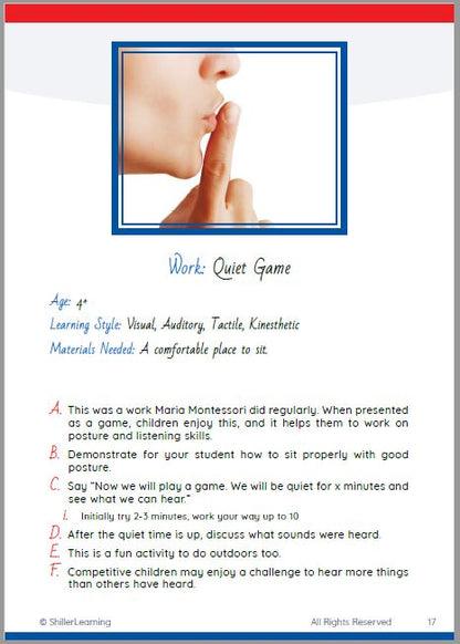 Grace and Courtesy Activity Pack
