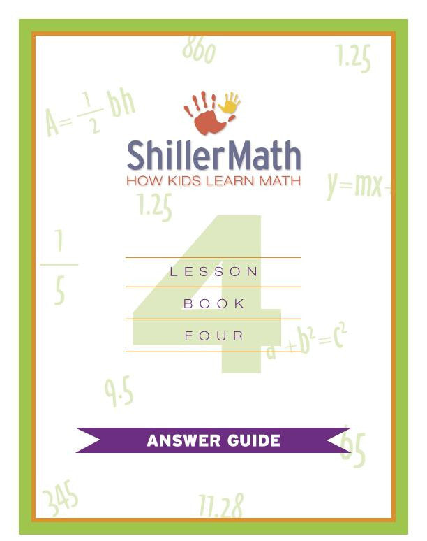 Math Answer Guide 4