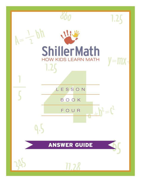 Math Answer Guide 4