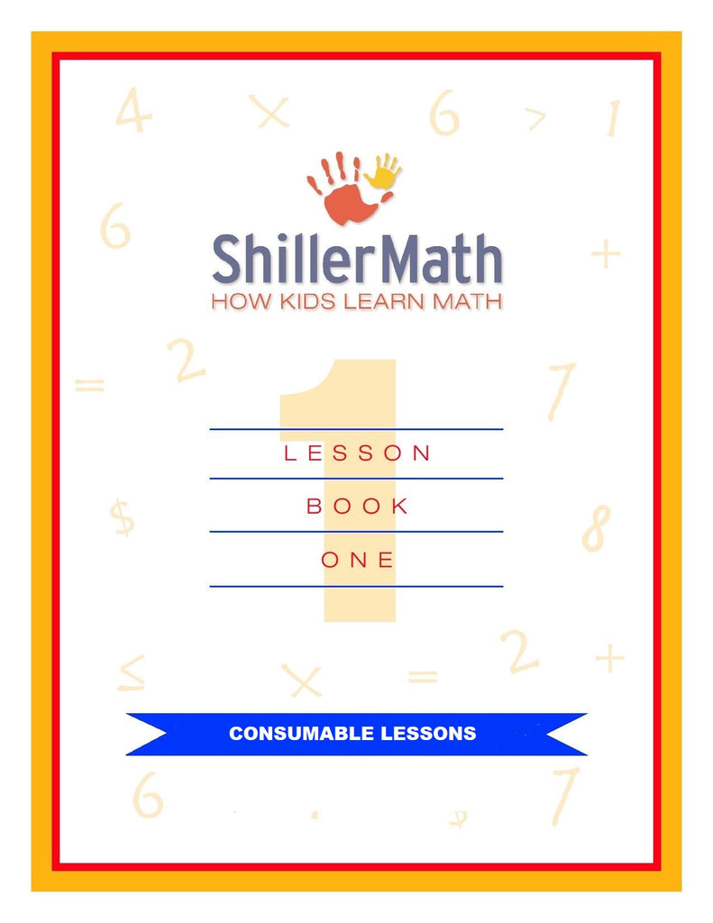 Math Lesson Book 1 Student Consumables