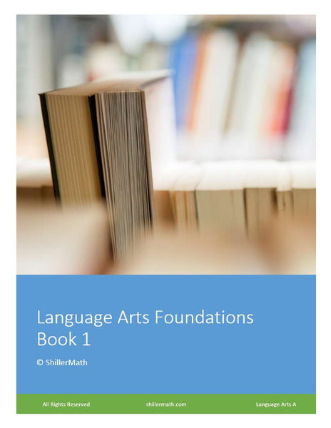 Language Arts Lesson Book 1
