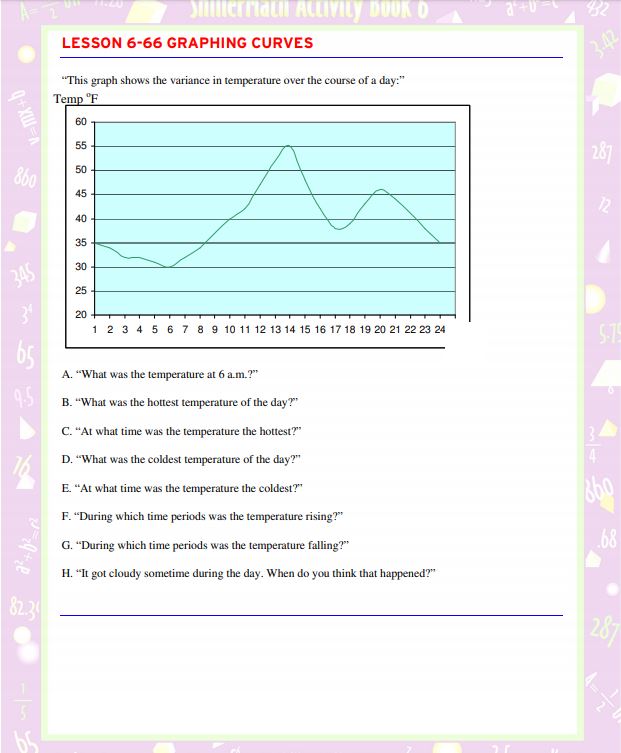 Math Lesson Book 6